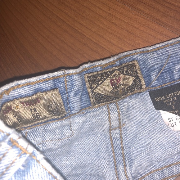 90s express high waist mom jeans straight leg 26” - Picture 4 of 8